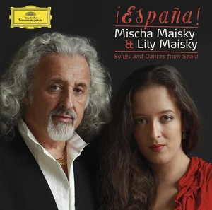 Illustration pochette disque. Mischa Maisky (violoncelle) et Lily Maisky (piano). 2013-03-13